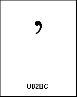U02BC