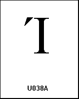 U038A