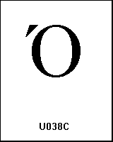 U038C