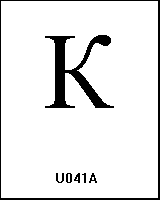 U041A