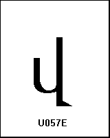 U057E
