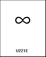 U221E