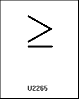 U2265