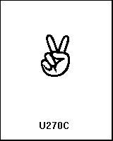 U270C