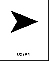 U27A4