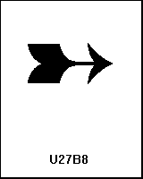 U27B8
