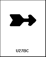 U27BC