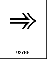 U27BE