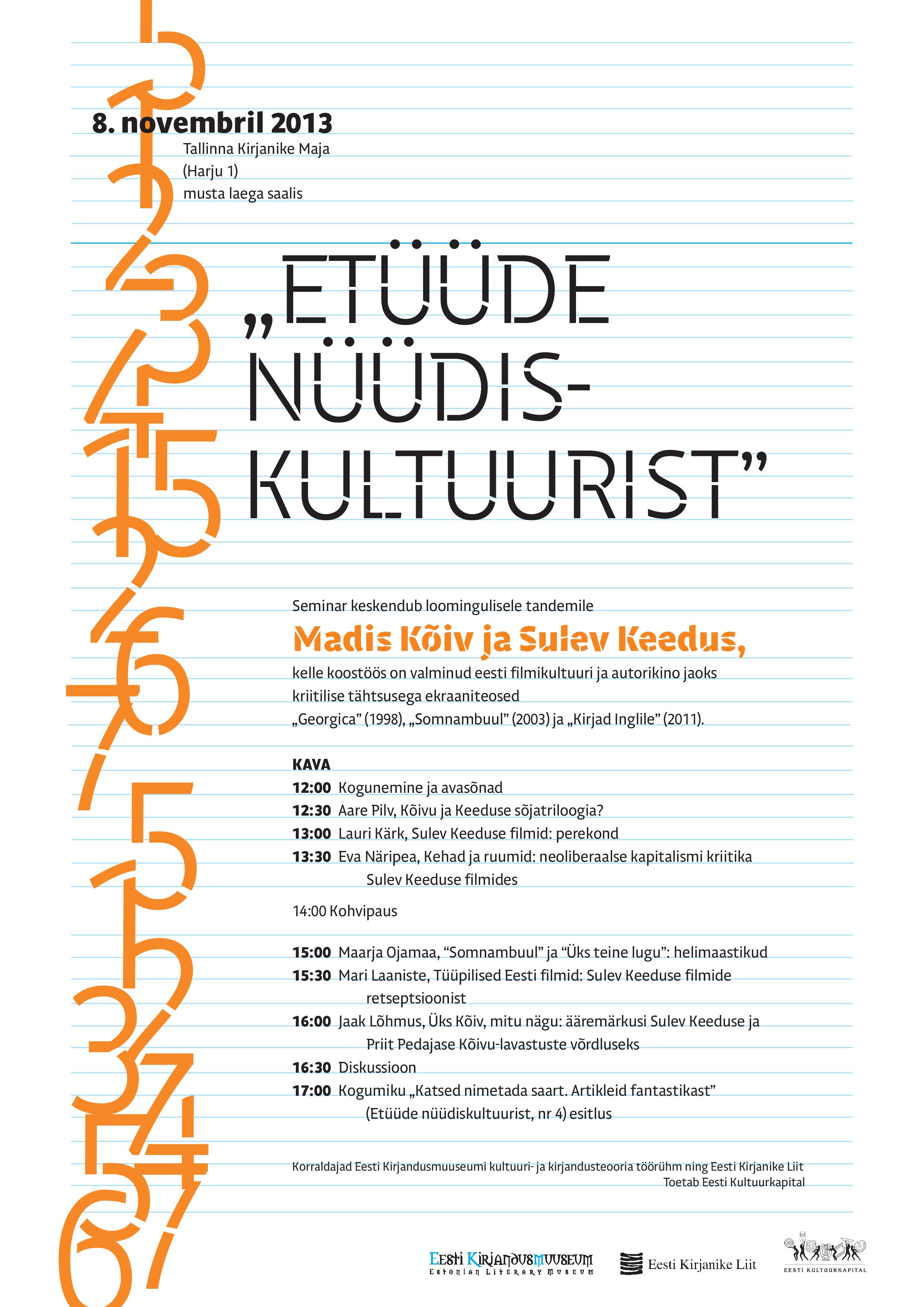 Keeduse ja Kivu seminari plakat