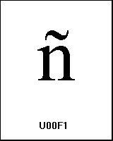 U00F1