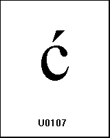 U0107