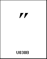 U030B