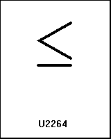 U2264
